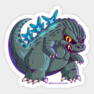 King of the Cute Monsters Sticker